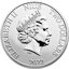 2 dollars niue 2022 - korytnačka - 2022-1oz-niue-silver-hawksbill-turtle-coin-bu-obverse