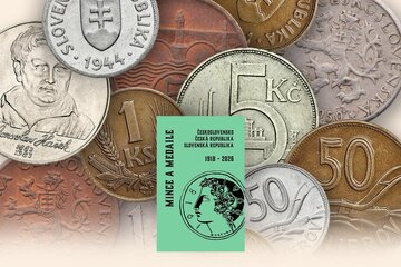 Mince a medaile Československa, České republiky, Slovenska 1918-2026