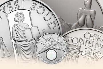 Stříbrné mince České republiky