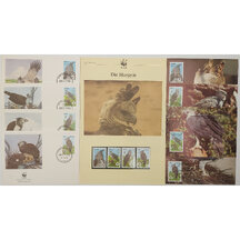 Lot FDC Guyana 1990 - Harpyje pralesní