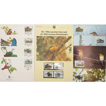 Lot FDC Mikronésie 1990 - Ledňáček a mikronéský holub