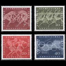 Série známek NSR 1960 - Olympijské hry Řím