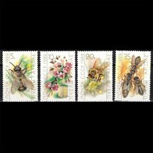 Série známek SSSR 1989 - Včely