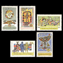 Série známek Československo 1962 - Výstava PRAGA 1962