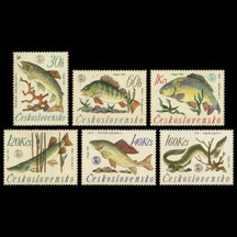 Série známek Československo 1966 - Ryby