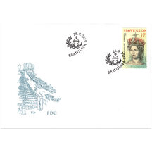 FDC Slovensko 2025 - Karolína Augusta Bavorská