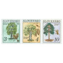 Série známek Slovensko 1993 - Stromy