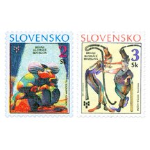 Série známek Slovensko 1995 - Bienále ilustrací