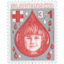 Známka Slovensko 1993 - Červený kříž