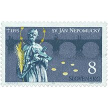 Známka Slovensko 1993 - Svatý Jan Nepomucký