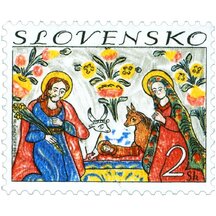 Známka Slovensko 1994 - Vánoce
