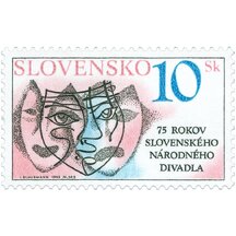 Známka Slovensko 1995 - Slovenské národní divadlo
