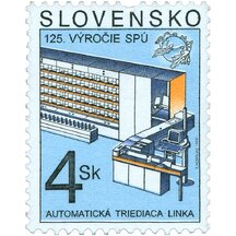 Známka Slovensko 1999 - Světová poštovní unie