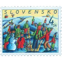 Známka Slovensko 1999 - Vánoce