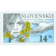 Známka Slovensko 2001 - Spravedlivým mezi národy