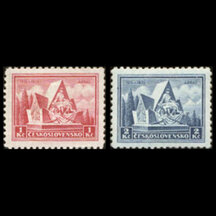 Série známek Československo 1935 - Bitva u Arrasu