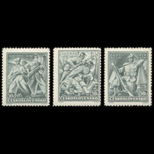 Série známek Československo 1938 - Legionářské