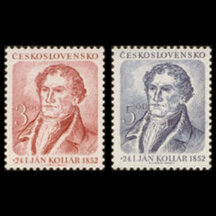 Série známek Československo 1952 - Ján Kollár