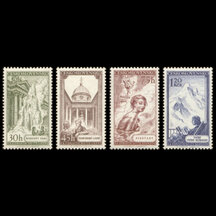 Série známek Československo 1956 - Československé lázně
