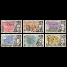 Série známek Československo 1959 - Radiovynálezci