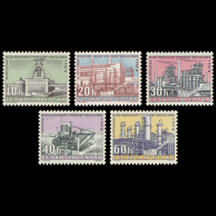 Série známek Československo 1960 - 3. pětiletý plán