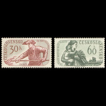Série známek Československo 1960 - Volby