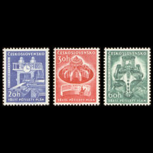Série známek Československo 1961 - 3. pětiletý plán
