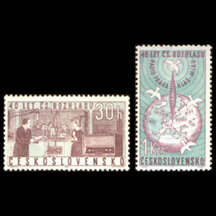 Série známek Československo 1963 - Československý rozhlas
