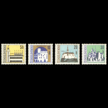 Série známek Československo 1965 - Města I.