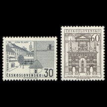 Série známek Československo 1965 - Pražský hrad