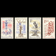 Série známek Československo 1965 - Spartakiáda