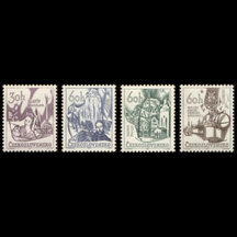 Série známek Československo 1966 - Pamětní místa