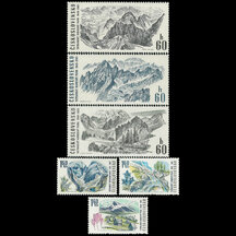 Série známek Československo 1969 - TANAP