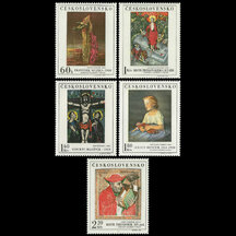 Série známek Československo 1969 - Umění