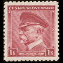 Známka Československo 1939 - T.G.Masaryk