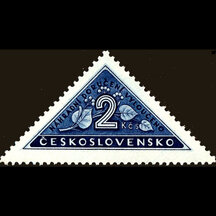 Známka Československo 1946 - Doručné