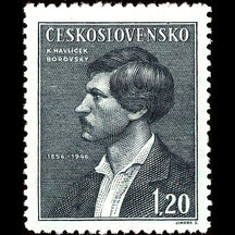 Známka Československo 1946 - K.H.Borovský