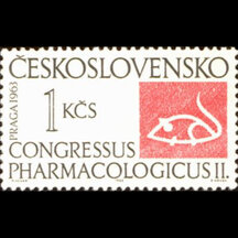 Známka Československo 1963 - Farmakologický kongres