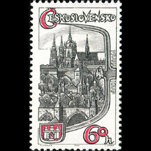 Známka Československo 1964 - Pražský hrad