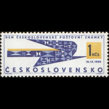 Známka Československo 1966 - Den poštovní známky
