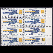 Známka Československo 1966 - Den poštovní známky (osmiblok)