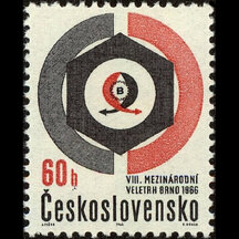 Známka Československo 1966 - Veletrh Brno