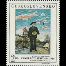 Známka Československo 1967 - Henri Rousseau