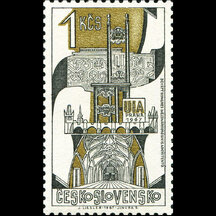 Známka Československo 1967 - Unie architektů