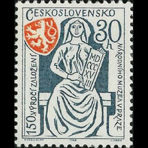 Známka Československo 1968 - Národní muzeum