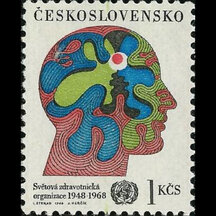 Známka Československo 1968 - Světová zdravotnická organizace