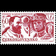 Známka Československo 1969 - M. R. Štefánik