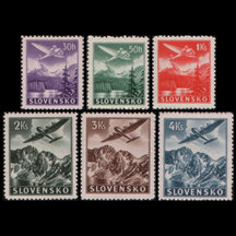 Série známek Slovensko 1939 - Letecké