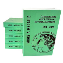 Mince a medaile Československa, České republiky, Slovenska 1918-2026