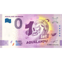 0 Euro Suvenýr 2023 - Aqualand Moravia